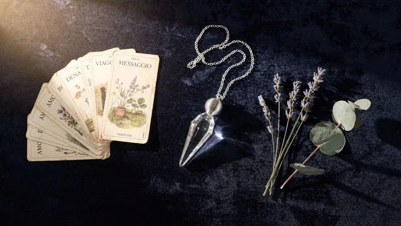 Sibille e pendolo su velluto